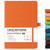 URSUNSHINE Ruled Notebook/Journal - Classic Lined Journal/Notebook, Hardcover with Thick Paper, 5.7" x 8.4", Banded + Pen Holder +Inner Pocket - Orange