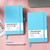 Graph Grid Paper Notebook/Journal - Classic Journal/Notebook with Ribbon Divider, Hardcover with Thick Paper, 5.3" x 8.26", Banded + Pen Holder +Inner Pocket - Light Blue