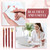 Janmini 9 Pcs Ballpoint Pens Set Metal Crystal Diamond Glitter Pens for Journaling Black Ink Pretty Cute Things Fancy Stationery Gifts for Women Girls Birthday Home Office Desk(Wine Red)