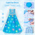 Meland Princess Dresses for Girls - Princess Costume with Long Cape for Girls Age 3-10 Year Old for Birthday Halloween Party