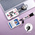 Lanyards for ID Badge Holder for Women Cute, Teacher Lanyard with ID Holder Clip,Retractable Keychain Badge Reel Heavy Duty, Teacher Nurse Work Office Gifts (#17:Butterfly)