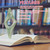 Thumb Page Holder for Reading 2Pack, Energy Pattern Thumb Bookmark, Book Opener Holder, Book Finger Page Holder, Book Accessories for Reading Lovers(Blue and Green