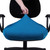 Smiry Stretch Jacquard Office Computer Chair Seat Covers, Removable Washable Anti-dust Desk Chair Seat Cushion Protectors - Ocean