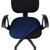 Smiry Stretch Jacquard Office Computer Chair Seat Covers, Removable Washable Anti-dust Desk Chair Seat Cushion Protectors - Navy Blue