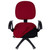 Smiry Stretch Jacquard Office Computer Chair Covers, Removable Washable Universal Desk Rotating Chair Slipcovers Protector, Seat + Backrest Cover, Burgandy