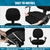 Smiry Stretch Jacquard Office Computer Chair Covers, Removable Washable Universal Desk Rotating Chair Slipcovers Protector, Seat + Backrest Cover, Burgandy
