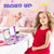 KIDCHEER Kids Makeup Kit for Girls Real Washable Cosmetic 3+ Year Girl Birthday Gifts Pretend Play Toys for Girls 4-6, 6-8, 8-10 Non-Toxic