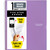 Five Star Spiral Notebook + Study App, 1 Subject, Graph Ruled Paper, Fights Ink Bleed, Water Resistant Cover, 8-1/2" x 11", 100 Sheets, Amethyst Purple (620000CF1)