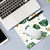 Square Mouse Pad with Stitched Edge, Premium Mousepad Washable Cloth. Computer Mouse Pad with Non-Slip Rubber Base, Mouse Pads for Computers Laptop Mouse 9.25x7.75x0.12 inch-Plantain