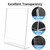 MaxGear 6 Pack Acrylic Sign Holder 8.5 X 11, Plastic Paper Holder With Vertical Slanted Back, Picture Photo Frames Display Stand Flyer and Document Organizer for Office Desktop Use