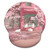 LIMKRIAN Cat Ergonomic Mouse Pad with Wrist Rest, Pink Cherry Blossom Computer Mouse Pad Wrist Support with Non-Slip Pain Relief PU Base, Cute Office Desk Decor Accessories Japanese Dessert House