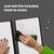Rocketbook Core Reusable Spiral Notebook, Executive Size 6x8.8, Gray - Lined Pages, App-Connected, Erasable, Durable Cover, Ideal for School, Work, and Creative Projects