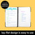 PAPERAGE Lined Pocket Journal Notebook, 2 Pack, (Dark Green), 160 Pages, Small Notebook, 3.6 inches x 5.6 inches - 100 GSM Thick Paper, Hardcover
