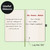 Ruled Notebook/Journal - Classic Lined Journal/Notebook, 5.3'' x 8.26'', Hardcover with Thick Paper, Banded + Pen Holder +Inner Pocket - Light Green