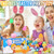 100 PCS Prefilled Easter Eggs with Toys Inside, Plastic Easter Eggs Filled with Toys Bulk for Easter Egg Hunting, Assortment Birthday Party Supplies Gifts Classroom Carnival Prizes for Boys Girls