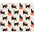 Square Mouse Pad with Stitched Edge, Premium Mousepad Washable Cloth. Computer Mouse Pad with Non-Slip Rubber Base, Mouse Pads for Computers Laptop Mouse 9.25x7.75x0.12 inch-Pumpkin Cat