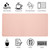 Blossoms Pink Desk Mat, Waterproof Non-Slip Leather Desk Pad, Large Mouse Pad, Desk Writing Pad, Desk Mat for Keyboard and Mouse Desk Organizers and Accessories (31.515.7 Inches)