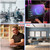 TEDNETGO Large Extended Gaming Mouse Pad, Long Mouse Pads, Extra Large Big Mouse Pad with Stitched Edge, XXL Non-Slip Computer Computer Keyboard Mat for Gamer/Desktop/Office/Home, Purple