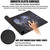 TEDNETGO Large Extended Gaming Mouse Pad, Long Mouse Pads, Extra Large Big Mouse Pad with Stitched Edge, XXL Non-Slip Computer Computer Keyboard Mat for Gamer/Desktop/Office/Home,Map