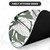 ITNRSIIET Round Mouse Pad with Stitched Edge Premium-Textured Waterproof Non-Slip Rubber Base Desktop Protection Mat Diameter 8.7 inches, Tropical Plant