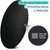 ITNRSIIET Round Mouse Pad with Stitched Edge Premium-Textured Waterproof Non-Slip Rubber Base Desktop Protection Mat Diameter 8.7 inches, Moon Over The Sea