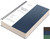 EMSHOI A4 Spiral Notebook College Ruled Lined Journal, 11.2" X 8.27", 300 Pages/150 Sheets, Easy Tear Perforated Pages, 100gsm Thick Paper, Waterproof Softcover, for School Work Writing-Blue