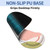 Ergonomic Mouse Pad with Wrist Rest Support, Mousepad with Comfortable Gel Wrist and Non-Slip PU Base for Pain Relief, Computer, Laptop, Office, Home (Flower-3)