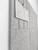 DECORITA Large Cork Board Alternative - 12-Pack Felt Wall Tiles with Safe Removable Adhesive Tabs, Cork Wall Tiles Bulletin Board Home Office Essentials - Gray Marble