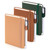 feela Pocket Notebook Journals, Mini Cute Small Hardcover College Ruled Notepad Office School Supplies, with 3 Black Pens, 3.5x 5.5, 3 Pack, A6, Vintage Colors