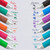 Pentel EnerGel RTX Pens, 0.7 mm, Medium Point, Assorted Ink Colors, Pack Of 8