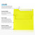 LUXPAPER A7 Invitation Envelopes for 5 x 7 Cards in 80 lb. Citrus, Printable Envelopes for Invitations, w/Peel and Press Seal, 250 Pack, Envelope Size 5 1/4 x 7 1/4 (Yellow-Green)