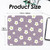 Square Mouse Pad with Stitched Edge, Premium Mousepad Washable Cloth. Computer Mouse Pad with Non-Slip Rubber Base, Mouse Pads for Computers Laptop Mouse 9.25x7.75x0.12 inch-Flower6
