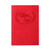 Custom Engraved Leather Journal Notebook, 20 Design, 9 Color, Personalized Hardcover Notebooks for Women Men,for Writing,Business,Work,School,Home,College Ruled Notebooks (5.88" 8.4", Red)