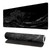 Extended Gaming Mouse Pad, Large Gaming Mouse Waterproof with Stitched Edges, Non-Slip Desktop Pad for Home and Office, Level Up Your 31.5x11.8 Inch (Black Wave)