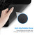 Extended Gaming Mouse Pad, Large Gaming Mouse Waterproof with Stitched Edges, Non-Slip Desktop Pad for Home and Office, Level Up Your 31.5x11.8 Inch (Black Wave)