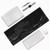 Extended Gaming Mouse Pad, Large Gaming Mouse Waterproof with Stitched Edges, Non-Slip Desktop Pad for Home and Office, Level Up Your 31.5x11.8 Inch (Black Wave)