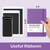 Ruled Notebook/Journal - Classic Lined Journal/Notebook, 5.3'' x 8.26'', Hardcover with Thick Paper, Banded + Pen Holder +Inner Pocket - Lavender