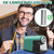 Heavy Duty Electric Pencil Sharpener, 6 Holes, AFMAT Classroom Pencil Sharpener for 6-11mm Pencils, Auto Stop, Super Fast, Save Pencils, School Teacher Must Have Pencil Sharpeners Plug in, Green