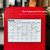 Fridge Calendar Magnetic Dry Erase Whiteboard Calendar for Refrigerator Planners 16.9 Inches X 11.8 Inches