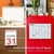 Fridge Calendar Magnetic Dry Erase Whiteboard Calendar for Refrigerator Planners 16.9 Inches X 11.8 Inches