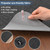 Placoot Office Chair Mat for Hardwood Floor, 55"x35" Computer Chair Rug, Under Desk Mat, Large Anti-Slip Floor Protector for Home Office