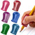 The Pencil Grip Metallic Grippers 6-Pack, Pencil Grips for Kids Handwriting, Ergonomic Pen Holder for Righties & Lefties, Writing Practice for Kids, Toddlers, Adults, Writing Tool with Finger Cushion