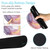 LIMKRIAN Marble Mouse Pad Set Large Desk Matt for Desktop, Ergonomic Mouse Pad with Wrist Rest for Desk, Gaming Mouse Pad Wrist Support Keyboard Mat Cup Coaster Set Office Desk Decor Accessories