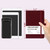 Graph Grid Paper Notebook/Journal - Classic Journal/Notebook with Ribbon Divider, Hardcover with Thick Paper, 5.3" x 8.26", Banded + Pen Holder +Inner Pocket - Burgundy