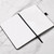 Dotted Journal/Notebook - Dot Grid Hard Cover Notebook, Premium Thick Paper with Fine Inner Pocket, Black Smooth Faux Leather, Pen Loop, 5.3''8.26'' - Black