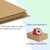MEBRUDY 10x7x3 Inches Shipping Boxes Pack of 25, Corrugated Cardboard Box for Mailing Packing Literature Mailer