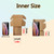 MEBRUDY 4x4x2 Inches Shipping Boxes Pack of 25, Small Corrugated Cardboard Box for Mailing Packing Literature Mailer