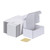 MEBRUDY 9x6x4 Inches Shipping Boxes Pack of 25, White Corrugated Cardboard Box for Mailing Packing Literature Mailer