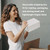 MEBRUDY 9x6x4 Inches Shipping Boxes Pack of 25, White Corrugated Cardboard Box for Mailing Packing Literature Mailer