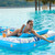 Inflatable Tanning Pool Lounger Float - Jasonwell 4 in 1 Sun Tan Tub Sunbathing Pool Lounge Raft Floatie Toys Water Filled Tanning Bed Mat Pad for Adult Blow Up Kiddie Pool Kids Ball Pit Pool (OB-XL)